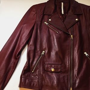 Truth and Pride | 100% Leather Jacket, color: rust